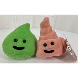 KAWAII PLUSH SUSHI 7" (Think Geek, 2009) with Tags Wasabi And Ginger